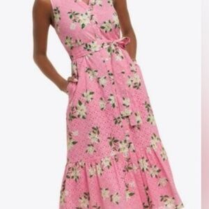 Draper James floral eyelet dress